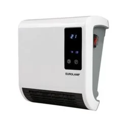 ΑΕΡΟΘΕΡΜΟ ΜΠΑΝΙΟΥ ΕΠΙΤΟΙΧΟ 2000W IP22 ΜΕ LED ΟΘΟΝΗ ΚΑΙ ΚΟΝΤΡΟΛ ΕUROLAMP 147-29128