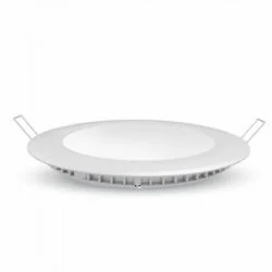 LED PANEL ΧΩΝΕΥΤΟ 18W ΛΕΥΚΟ ΣΤΡΟΓΓΥΛΟ EUROLAMP