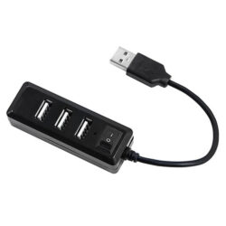 ΑΝΤΑΠΤΟΡΑΣ ΑΠΟ 1 ΘΥΡΑ USB ΣΕ 4 ΘΥΡΕΣ USB ΜΑΥΡΟΣ LAMTECH