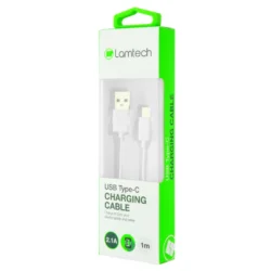 ΚΑΛΩΔΙΟ ΦΟΡΤΙΣΗΣ TYPE C ΣΕ USB 1m LAMTECH LAM442928