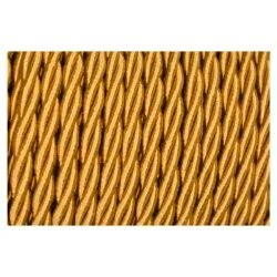 ΚΑΛΩΔΙΟ ΥΦΑΣΜΑΤΙΝΟ ΣΤΡΙΦΤΟ ΧΡΥΣΟ 3Χ0,75mm² VK/00E30045
