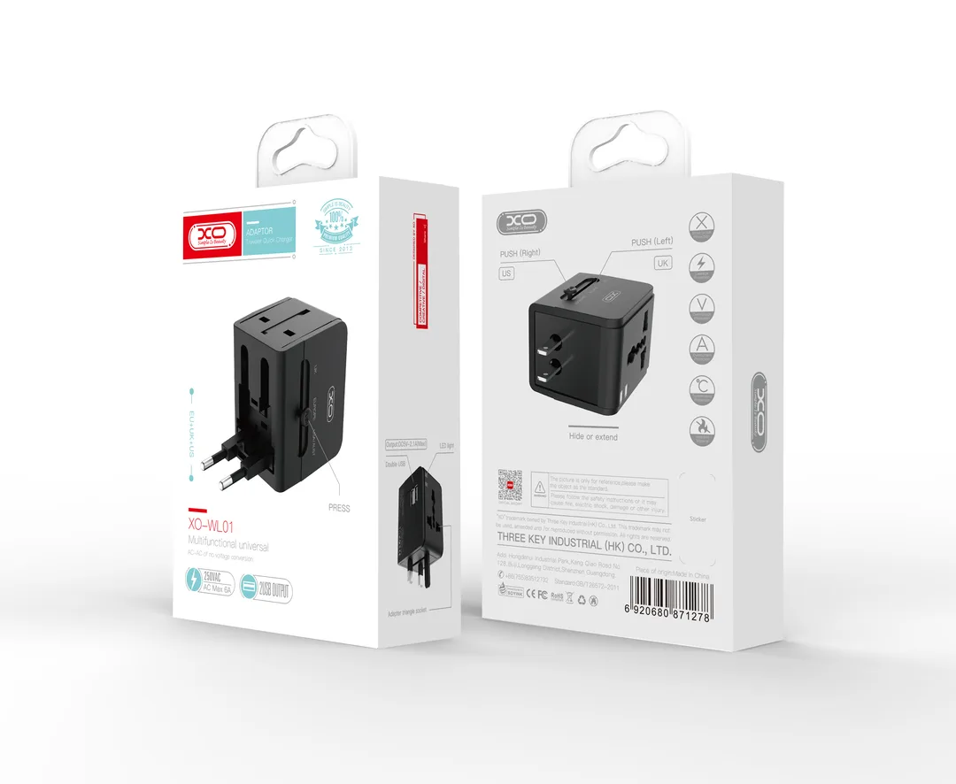ΑΝΤΑΠΤΟΡΑΣ ΤΑΞΙΔΙΟΥ ΠΡΙΖΑΣ ΜΕ ΘΥΡΕΣ usb xo wl01