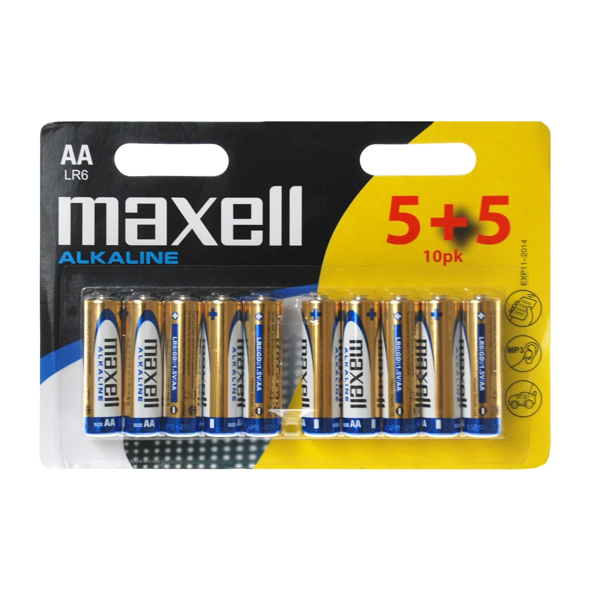 ΑΛΚΑΛΙΚΕΣ ΜΠΑΤΑΡΙΕΣ aa lr 6/mn15000/am3 10 temaxia maxell