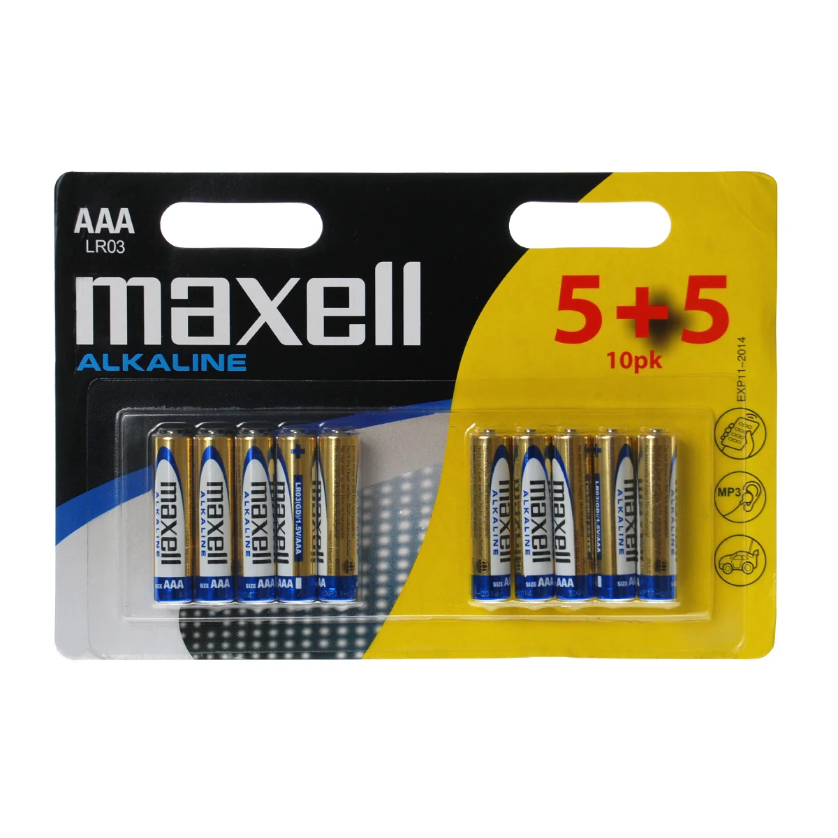 ΑΛΚΑΛΙΚΕΣ ΜΠΑΤΑΡΙΕΣ aa lr03/mn2400/am4 10 temaxia maxell